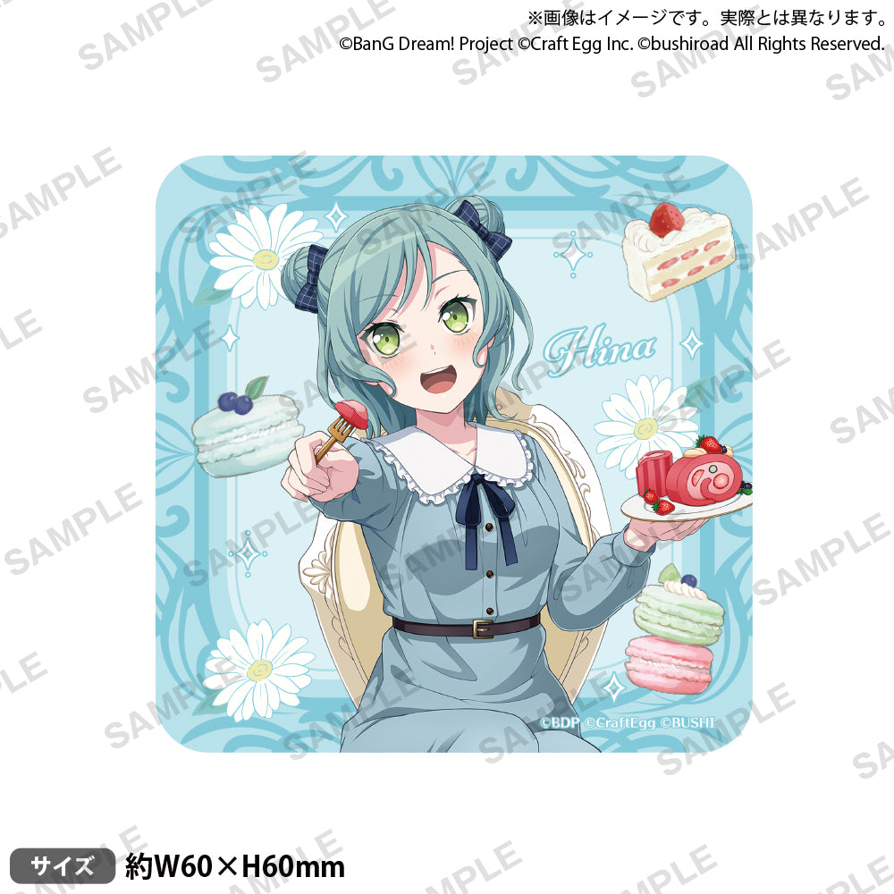 バンドリ！ ガールズバンドパーティ！ コースター付きフィナンシェ