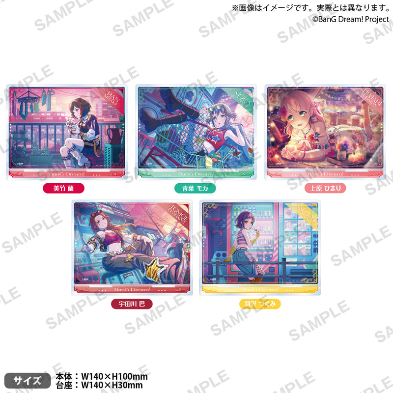 バンドリ！ ガールズバンドパーティ！　プレートアクリルスタンド vol.1 Afterglow 美竹 蘭