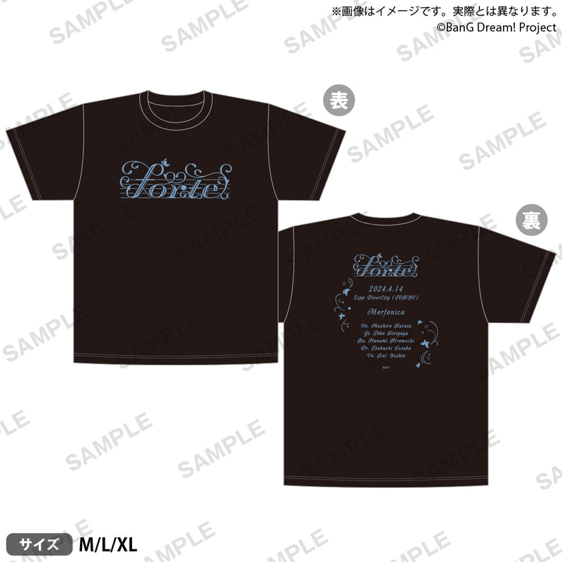 【(1)-(3)】Morfonica Concept LIVE「forte」　Tシャツ XLサイズ