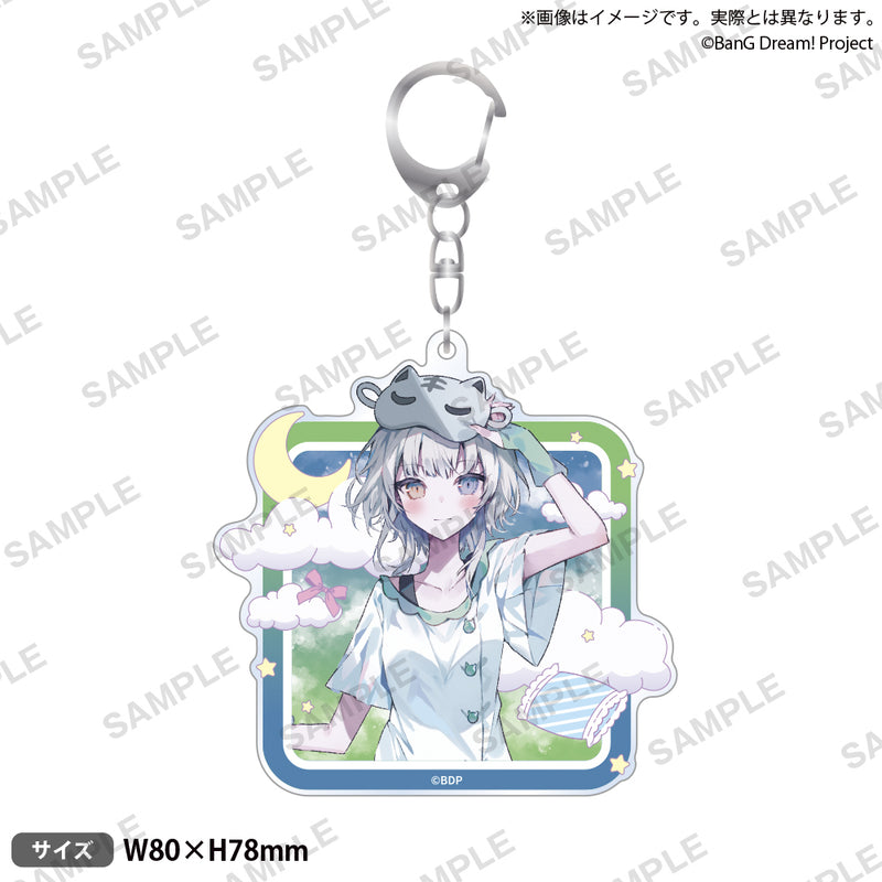 BanG Dream!　アクリルキーホルダー パジャマver. 要楽奈