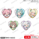PalVerse　BanG Dream! Pastel＊Palettes　トレーディングハート型缶バッジ 【PACK】