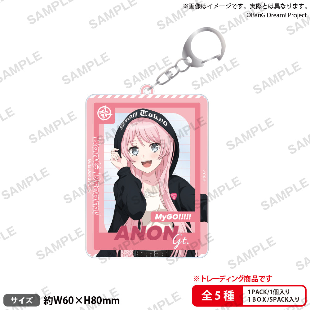 BanG Dream! トレーディングアクリルキーホルダー WEGOver. vol