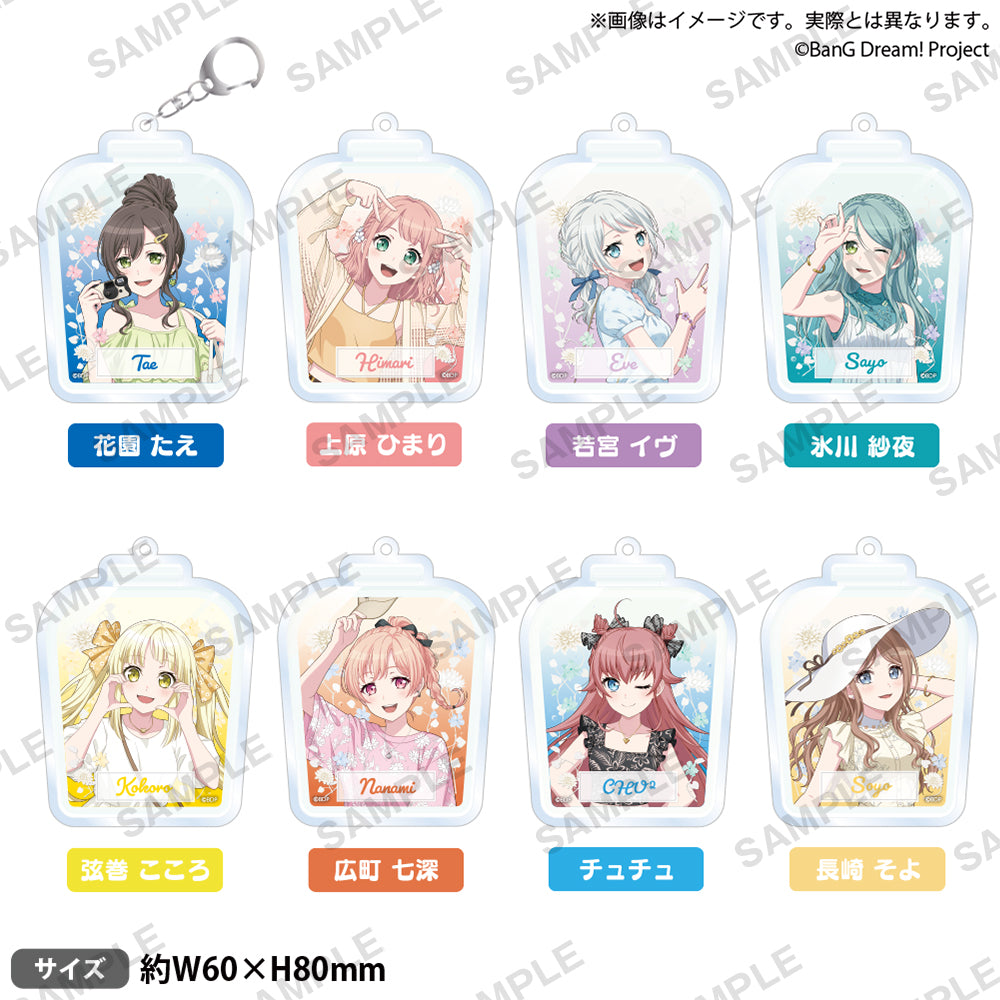 バンドリ チュチュ まとめ売り バンドリ！ ガールズバンドパーティ！ アクリルキーホルダー