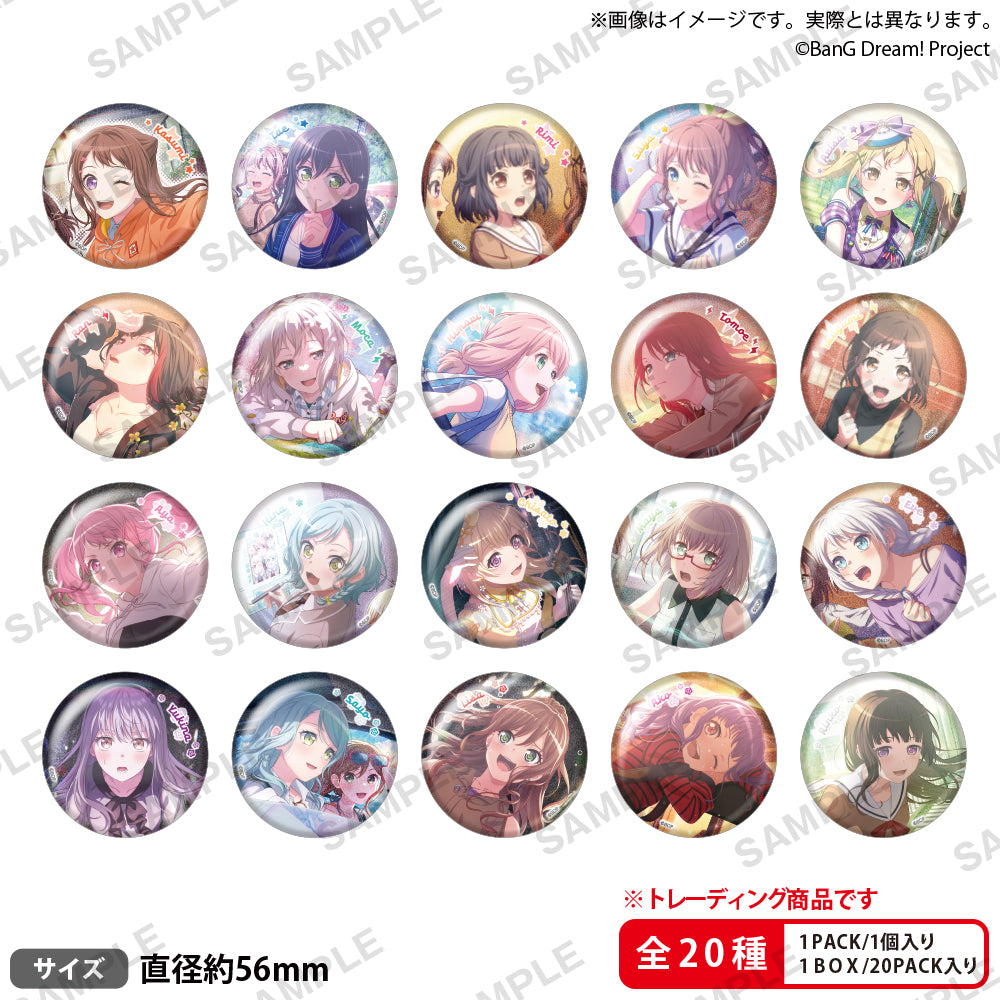 BanG Dream! ガールズバンドパーティ！　トレーディング缶バッジ キラキラver. vol.5 sideA【PACK】