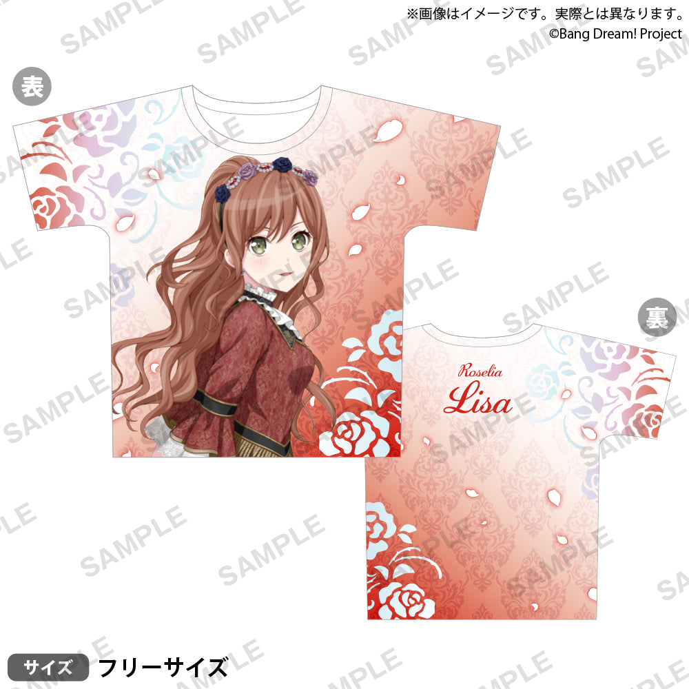 Roselia LIVE TOUR「Rosenchor」 フルカラーTシャツ 今井リサ