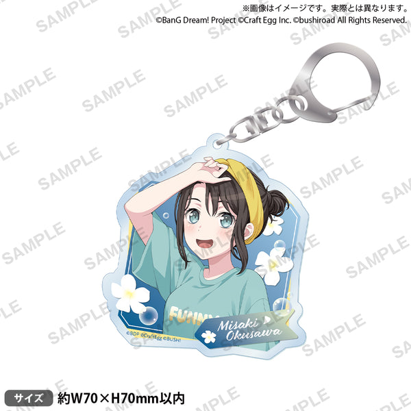 非売品】バンドリ 奥沢美咲 ビッグ缶バッジ2023 summer ver