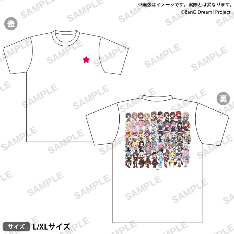 BanG Dream!　ぴ~すっ！ver. Tシャツ L