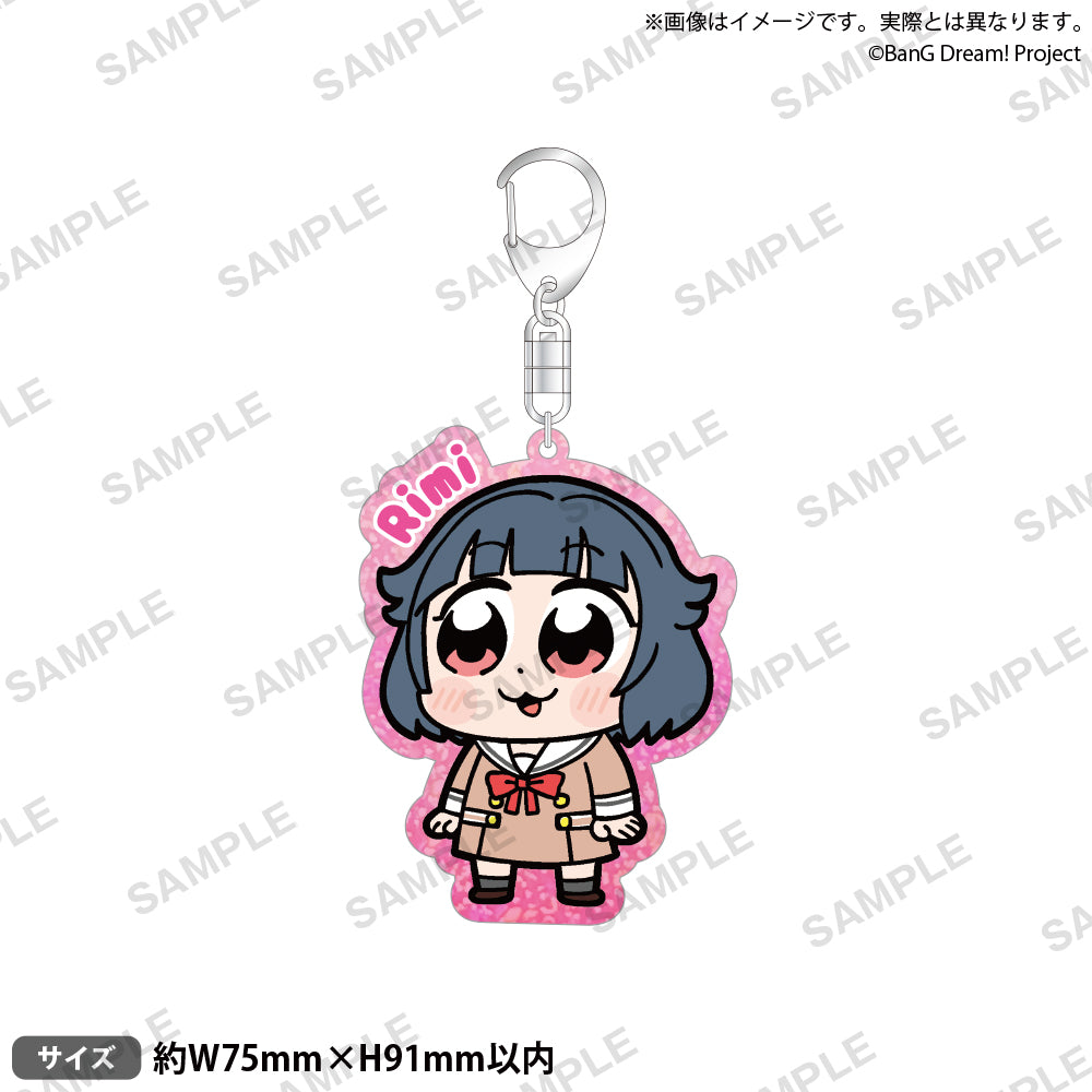 大川ぶくぶ×BanG Dream! アクリルキーホルダー リバイバル！ 牛込 りみ