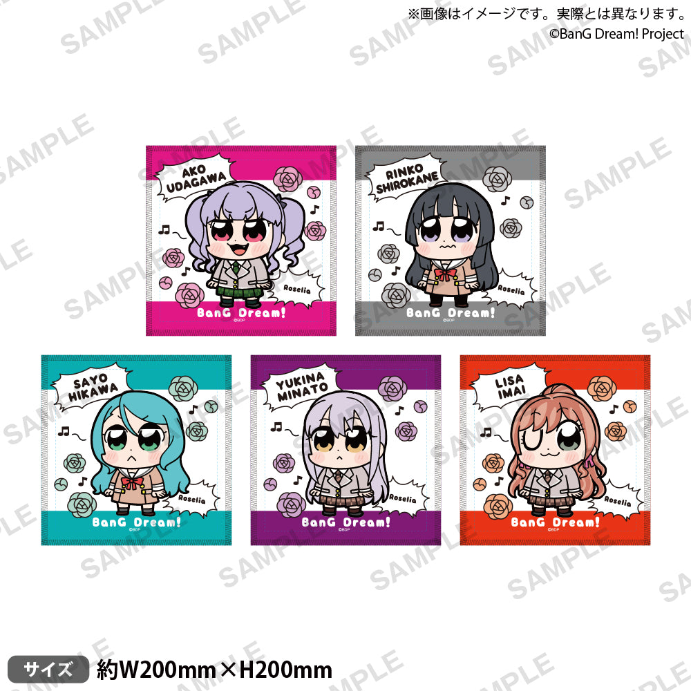 大川ぶくぶ×BanG Dream! ハンドタオル リバイバル！ 氷川 紗夜