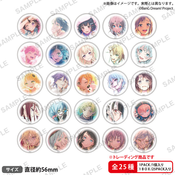 バンドリ　 缶バッジ　セット Pastel*Palettes ブシロードストア バンドリ 缶バッジ セット Pastel*Palettes ブシロードストア