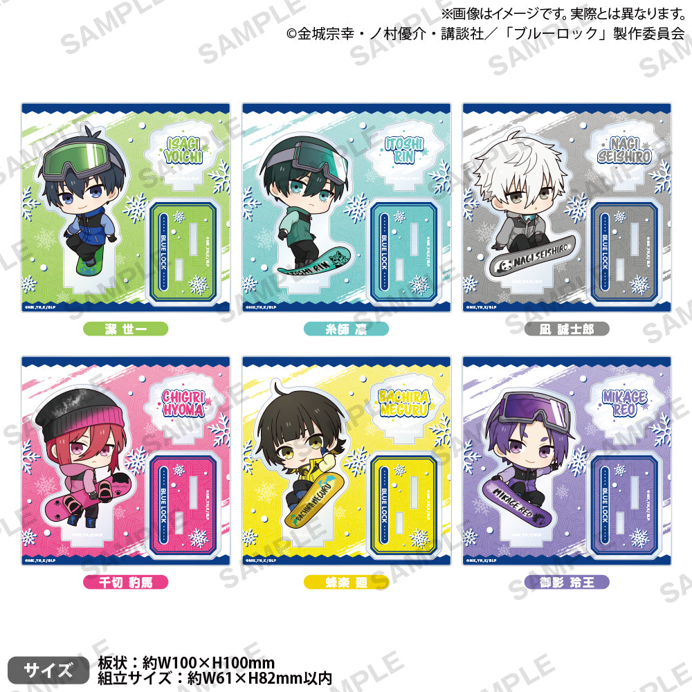 ブルーロック ジオラマアクリルスタンド スノーボードver. 凪 誠士郎