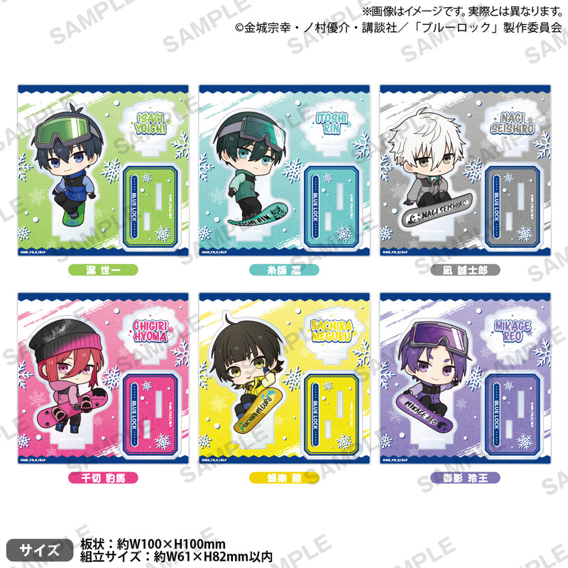 ブルーロック ジオラマアクリルスタンド スノーボードver. 凪 誠士郎