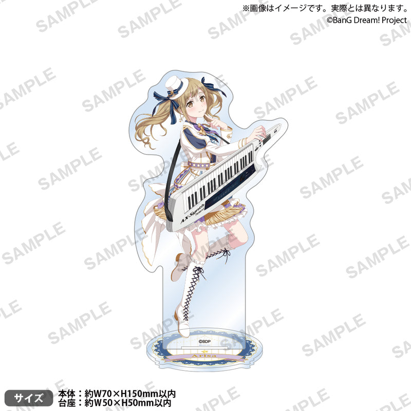 台灣限定 DREAMS GO ONPoppin'Partyアクリルスタンド 5点 Poppin'Party×Roselia 合同ライブ「DREAMS GO ON」 アクリルスタンド