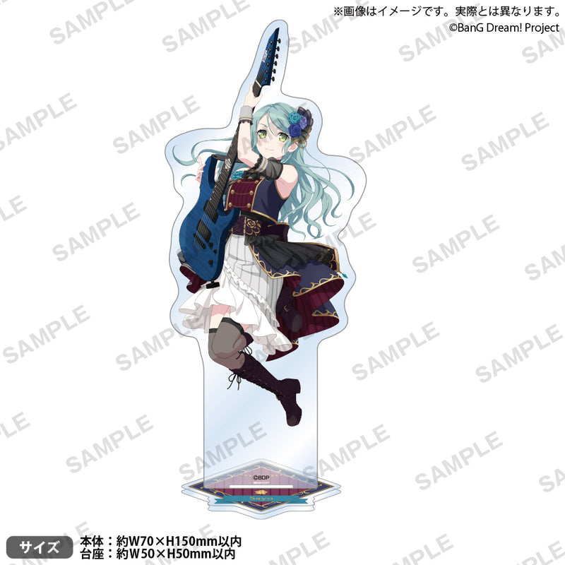 バンドリ　ロゼリア 当選品　アクリルスタンドパネル　カフェ　ガルパ　紗夜　友希那 バンドリ 湊友希那 アクリルスタンド フルーツ スイパラ ガルパ