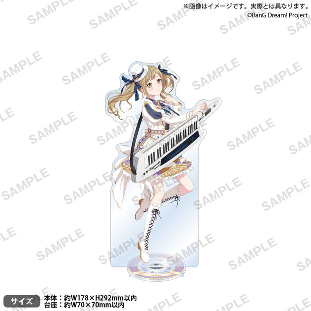 バンドリ　10周年ライブ　記念アクリルチケット　ポピパ　市ヶ谷 有咲　匿名配送 BanG Dream! アクリルスタンド 市ヶ谷有咲 Poppin'Party活動10周年記念