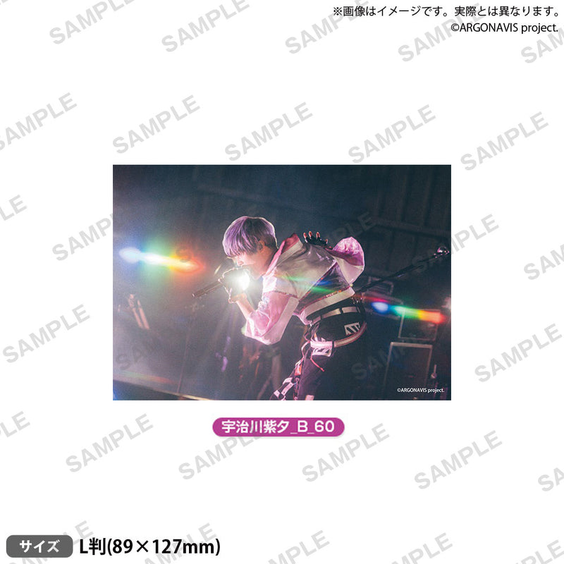 from ARGONAVIS　アーティストブロマイド vol.2 宇治川紫夕 LIVE ver. B-60