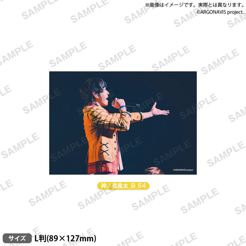 from ARGONAVIS　アーティストブロマイド vol.2 神ノ島風太 LIVE ver. B-54