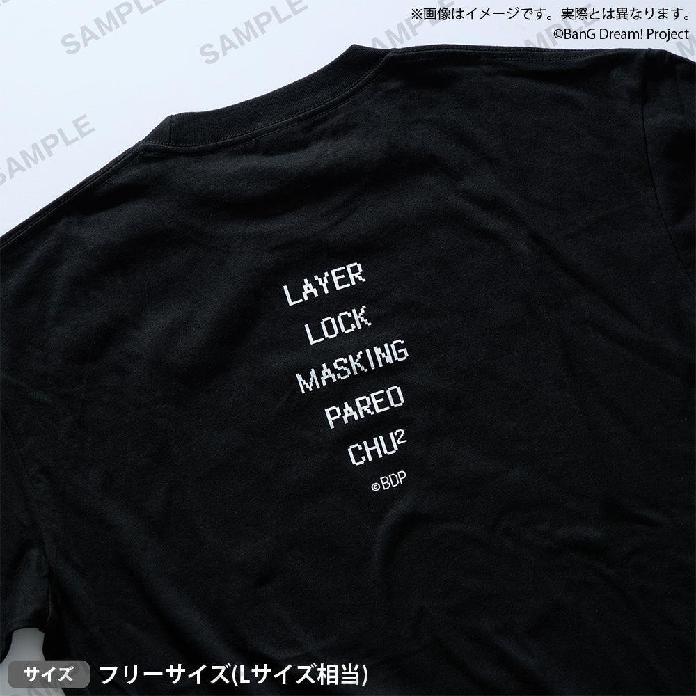 バンドリ RAS ベガス 「Drown Out the Noise」Tシャツ BanG Dream! ビッグシルエットTシャツ Drown Out the Noise and Push