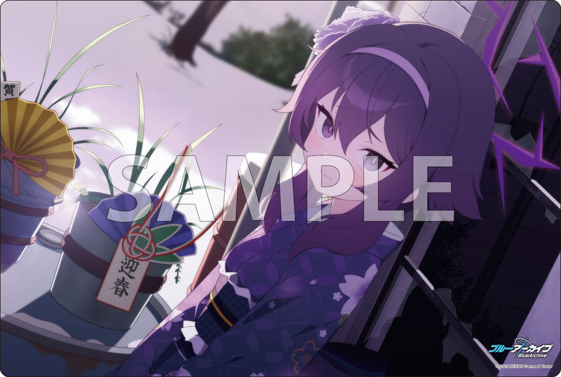 ブシロード ラバーマットコレクション V2 Vol.1807 ブルーアーカイブ『ハルカ(新年) 』メモリアルロビーイラストver.