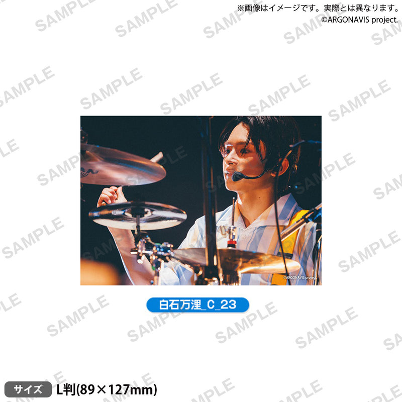 from ARGONAVIS　アーティストブロマイド vol.2 白石万浬 LIVE ver. C-23