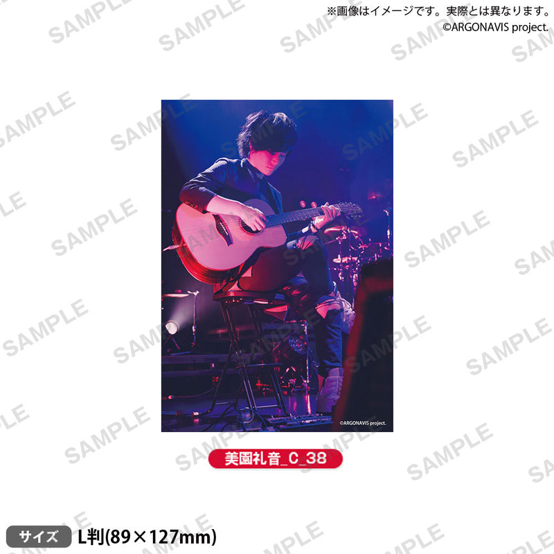 from ARGONAVIS　アーティストブロマイド vol.2 美園礼音 LIVE ver. C-38