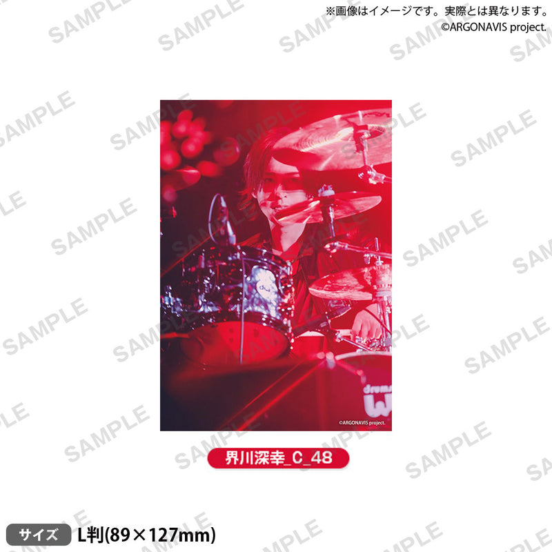 from ARGONAVIS　アーティストブロマイド vol.2 界川深幸 LIVE ver. C-48