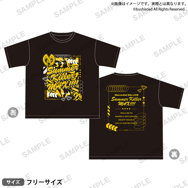 Merm4id 5th LIVE Summer Killer MAX!!!! ビッグシルエットTシャツ