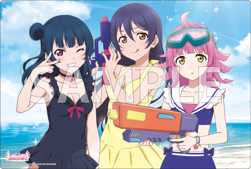 ブシロード ラバーマットコレクション V2 エクストラ Vol.134 ラブライブ！シリーズ『園田海未&津島善子&天王寺璃奈』