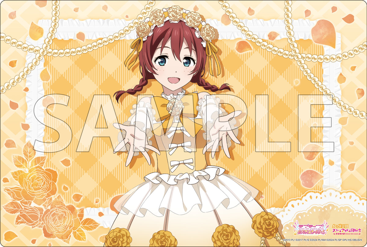 【ゅ〜】ラブライブ！ μ's ラバーマット スクールアイドルプロジェクト『ラブライブ！』から、 「μ's」メンバー