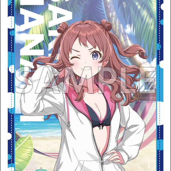 【スリーブ/デッキケース】学マス 花海咲季 セット 【未開封】 合皮製デッキケース/スリーブ】学マス 花海咲季 わたしが一番