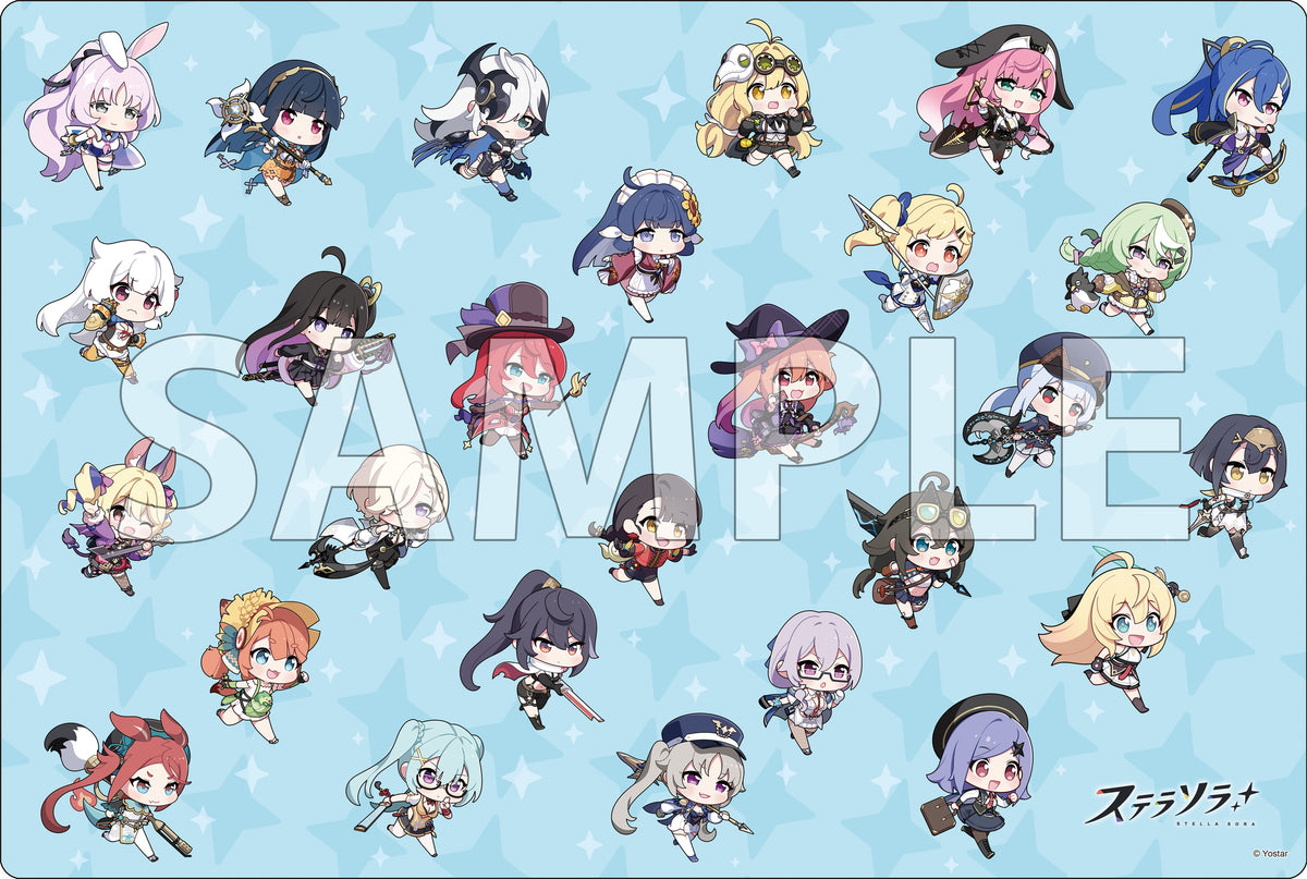 公式　新品未開封　ステラソラ　プレイマット　プレマ　ラバーマット　星ノ塔探索 EVENT_stellasora_playmat02_sam