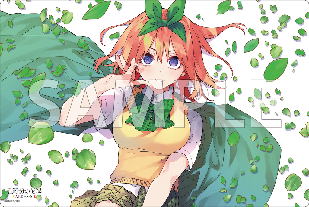 五等分の花嫁 中野四葉 プレイマット 開封発送 スリーブ まとめ売りバラ売り不可 ブシロード ラバーマットコレクション V2 エクストラVol.227 五等分の