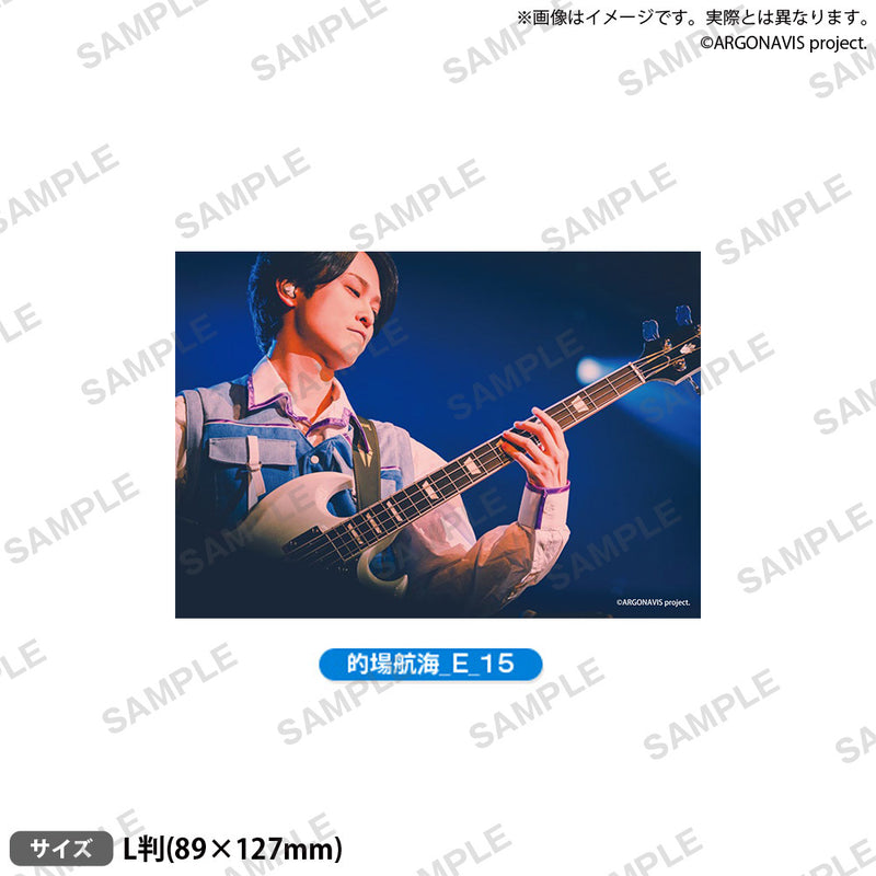 from ARGONAVIS　アーティストブロマイド vol.2 的場航海 LIVE ver. E-15