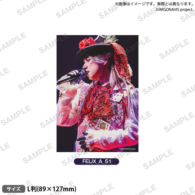 from ARGONAVIS　アーティストブロマイド vol.2 FELIX LIVE ver. A-51