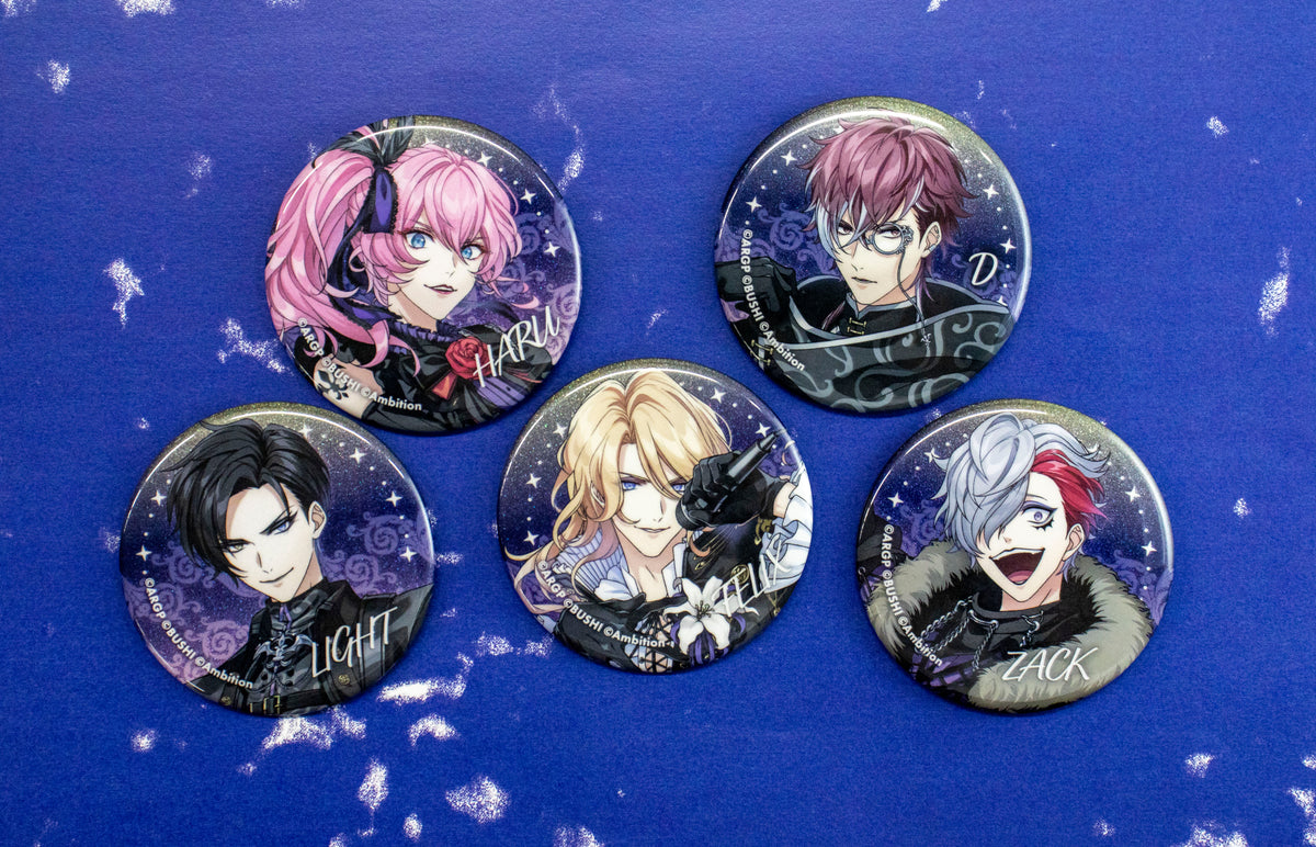 Fantôme Iris ピエロ 黒川燈 チェキ ブロマイド 缶バッジ ARG_BANYARO_kan_light_Fantome-
