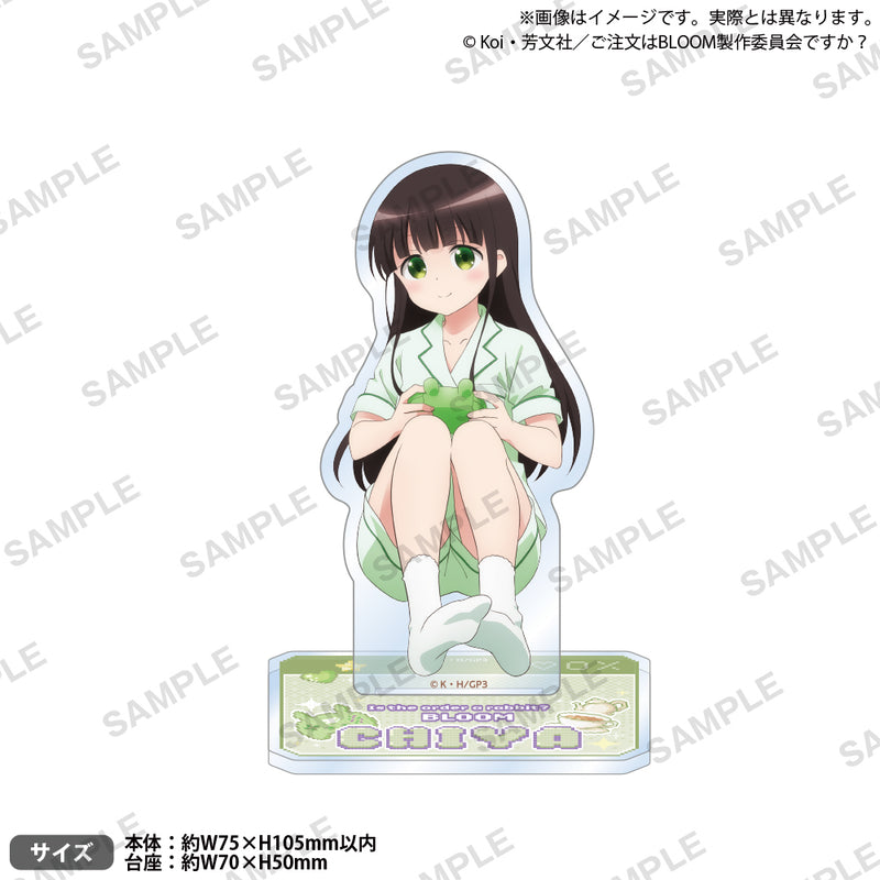 ご注文はうさぎですか？ BLOOM アクリルスタンド Game ver. 千夜