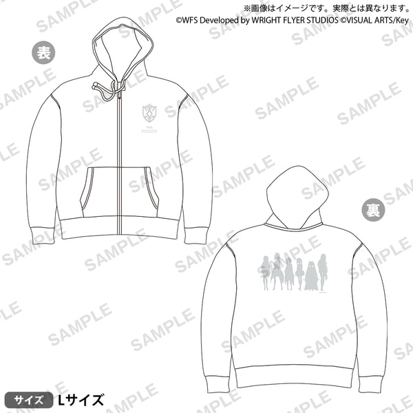 ヘブンバーンズレッド パーカー 第30G部隊