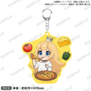 TVアニメ『姫様“拷問”の時間です』　アクリルキーホルダー “拷問”ver. 姫＆ピザ