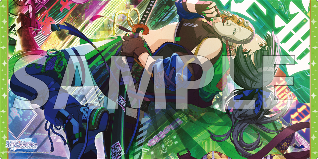 アイドルマスター シャイニーカラーズ 黛冬優子 ラバーマット ふゆコレクション IDOLM_STER_SC_playmat_wide_26_
