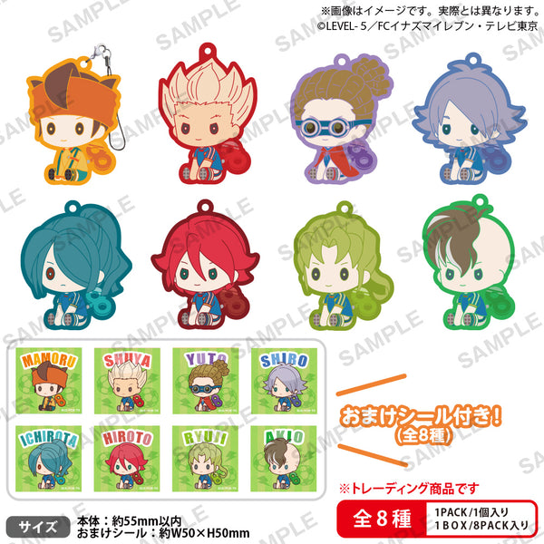 イナズマイレブン ぺたっと ねじまきらばーすとらっぷ BOX ver.【PACK】