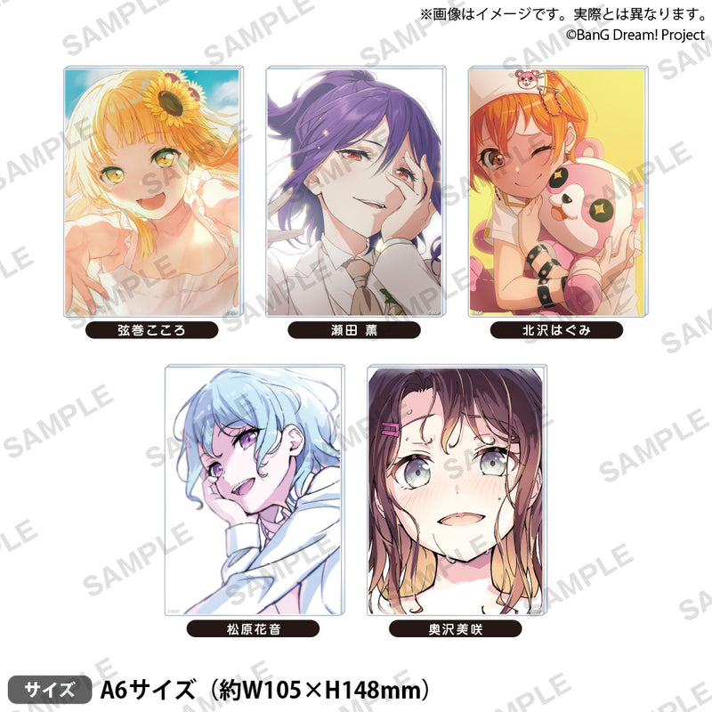 信澤収展アクリルパネル BanG Dream!　「松原花音」