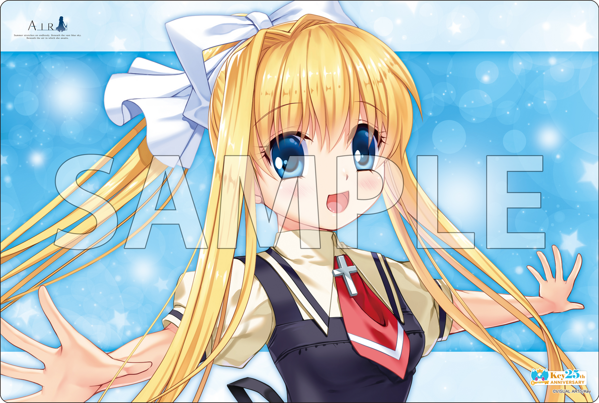 Lycee 非売品 Key AIR 神尾観鈴　プレイマット Amazon.co.jp: key AIR 神尾 観鈴 プレイマット ラバーマット PB