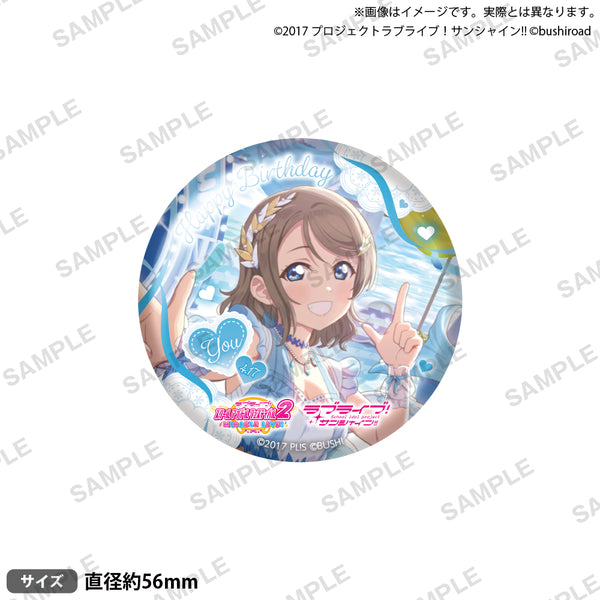 ラブライブサンシャイン 缶バッジ 渡辺曜 - メルカリ