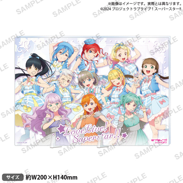 SPYAIR アクリルスタンド 青 コンプリート lovelive_liella_keyholder_ari.