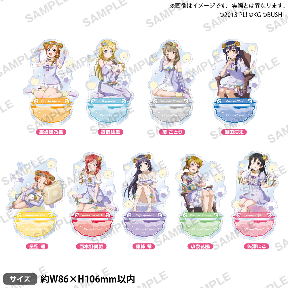 6種8個 μ’s 不思議の国ver. アクリルスタンド ラブライブ スクフェス LL_03puropa_alice_acst__s_set_