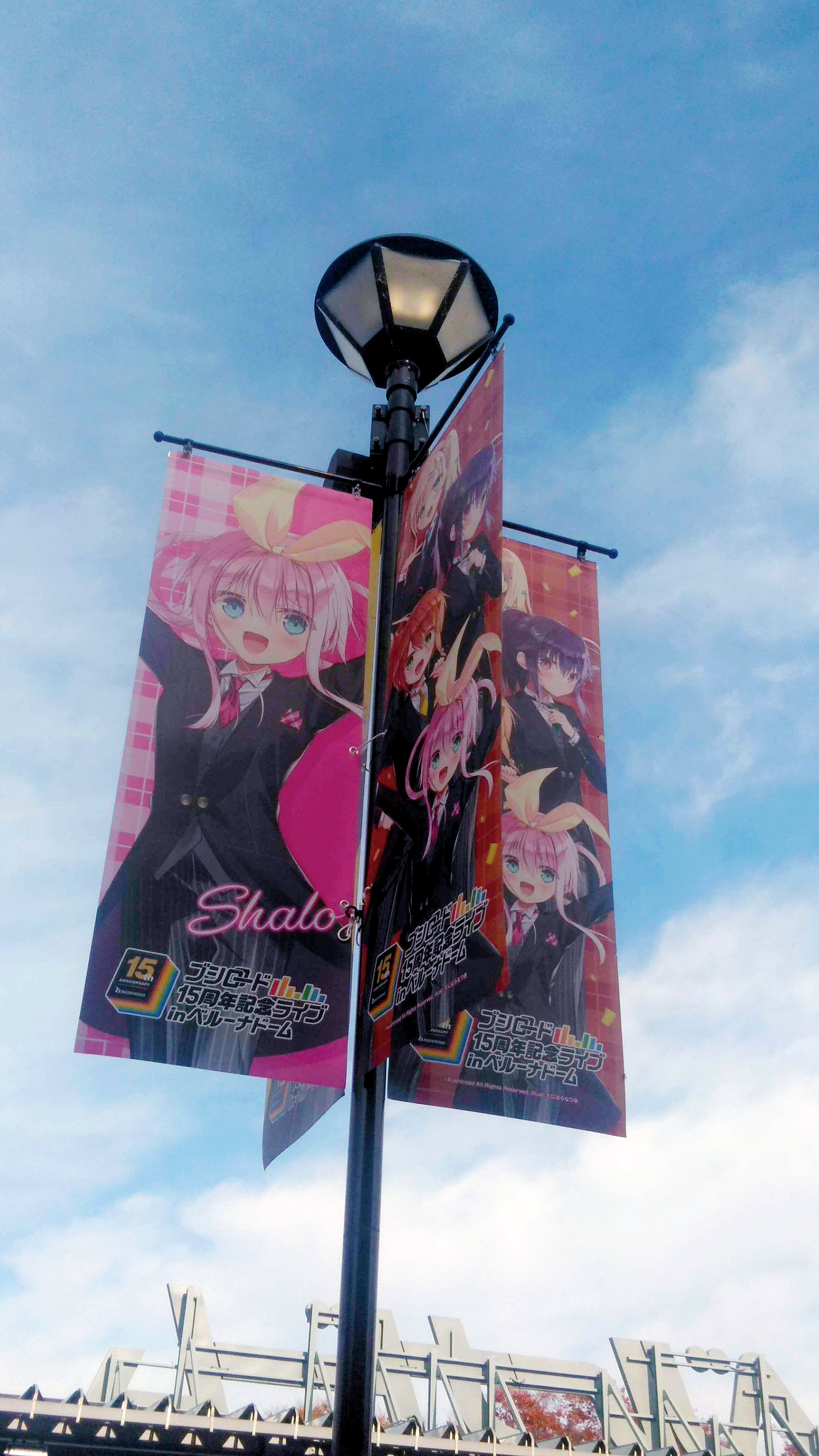 ブシロード15周年記念ライブ スペシャルフラッグ 抽選販売｜ブシロード 