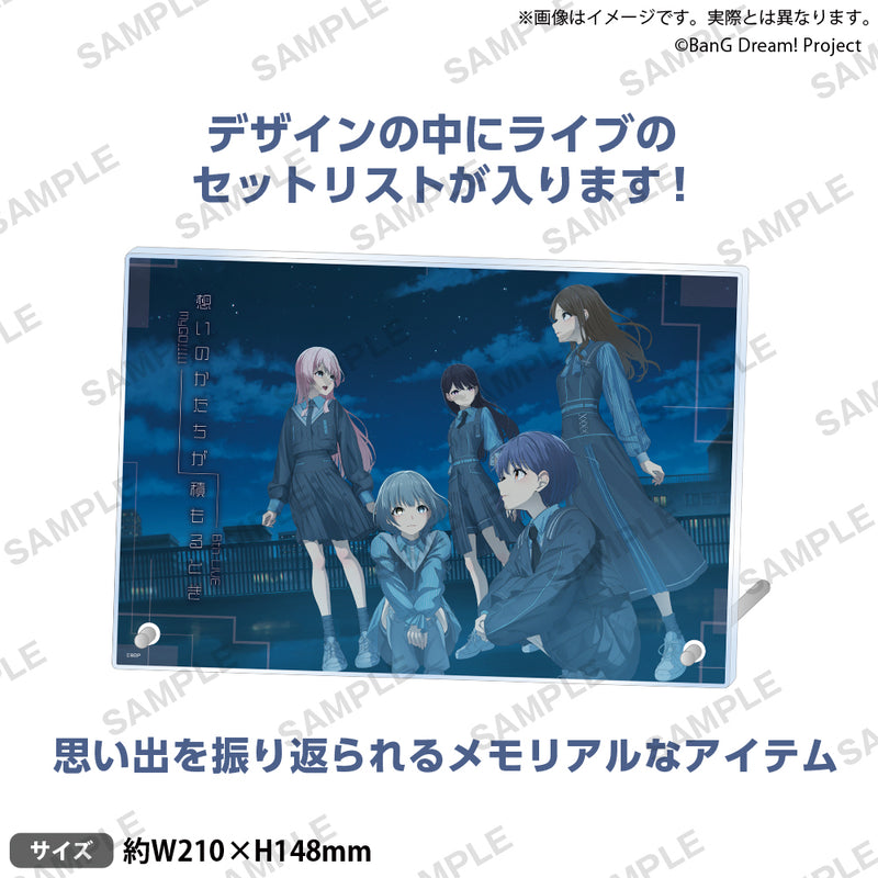 MyGO!!!!! 8th LIVE 「想いのかたちが積もるとき」　アクリルボード