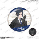 NARUTO-ナルト- 疾風伝　スタンド付きBIG缶バッジ うちはサスケ 和スーツver.
