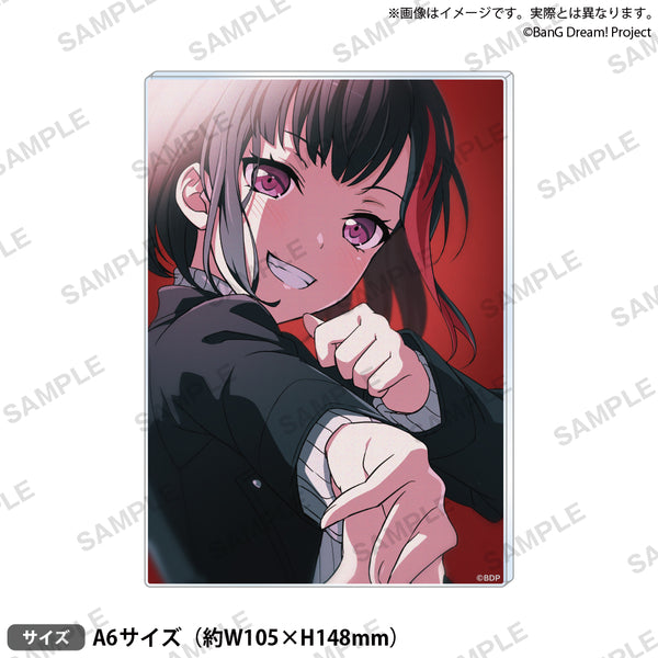 信澤収展アクリルパネル BanG Dream! Vol.2 「美竹蘭」｜ブシロード