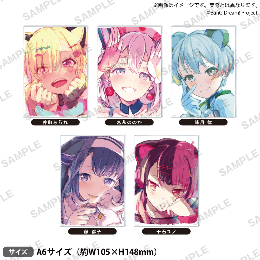信澤収展アクリルパネル BanG Dream! Vol.2 「仲町あられ